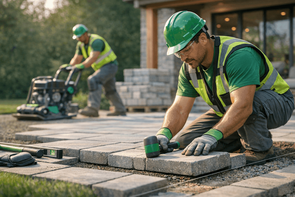 Hardscaping service by Rocky's Landscaping