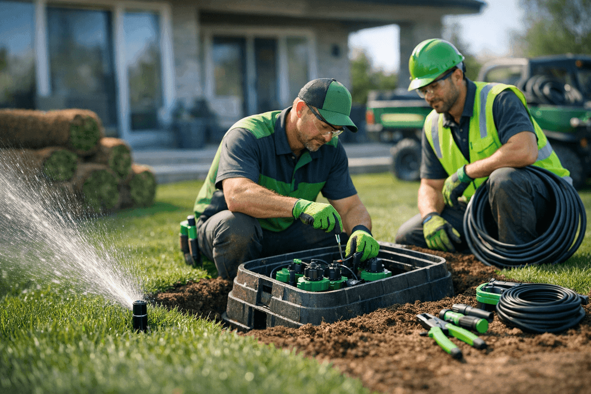 Irrigation Systems service by Rocky's Landscaping