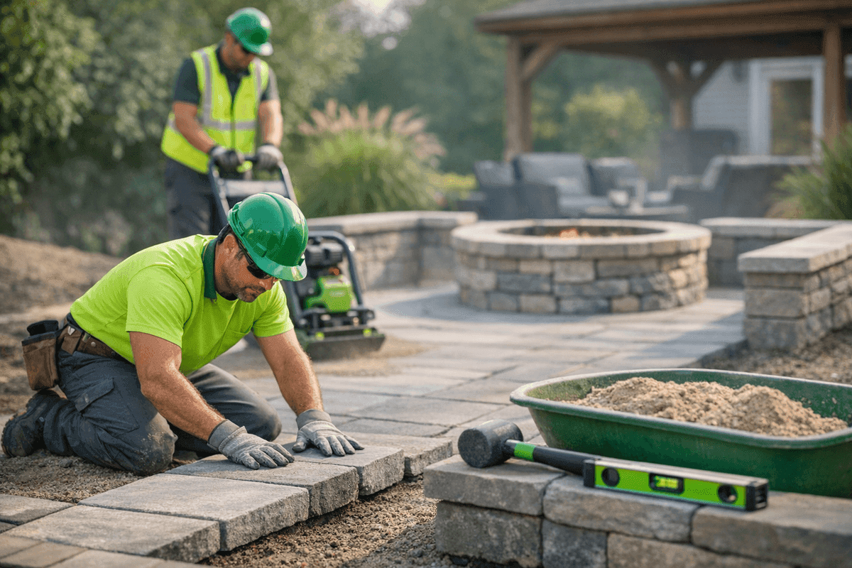 Outdoor Seating Areas service by Rocky's Landscaping